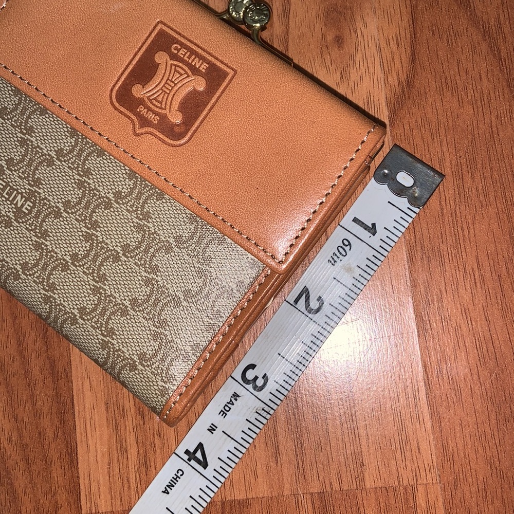 NWOT Authentic Celine Kisslock Wallet - Picture 8 of 14